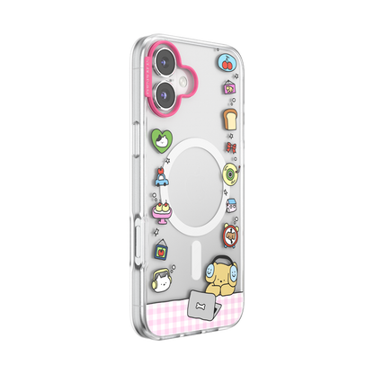 Dog Typing — iPhone 16 Plus MagSafe Case - US 90575