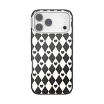 Harlequin Hearts Black — iPhone 17 Pro Max MagSafe Case - US 58239
