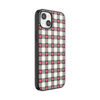 Heartbreaker Gingham — iPhone 15 Plus MagSafe Case - US 50097