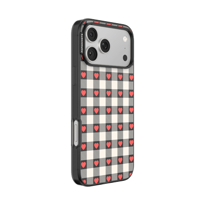 Heartbreaker Gingham — iPhone 17 Pro Max MagSafe Case - US 19130