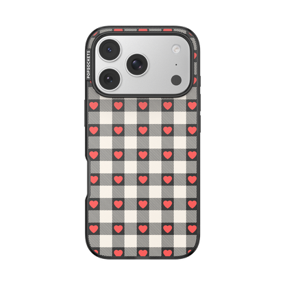 Heartbreaker Gingham — iPhone 17 Pro MagSafe Case - US 04190