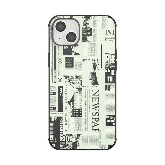 Hot off the Press Black — iPhone 14 Plus MagSafe Case - US 41014
