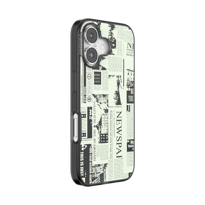 Hot off the Press Black — iPhone 16 MagSafe Case - US 26368