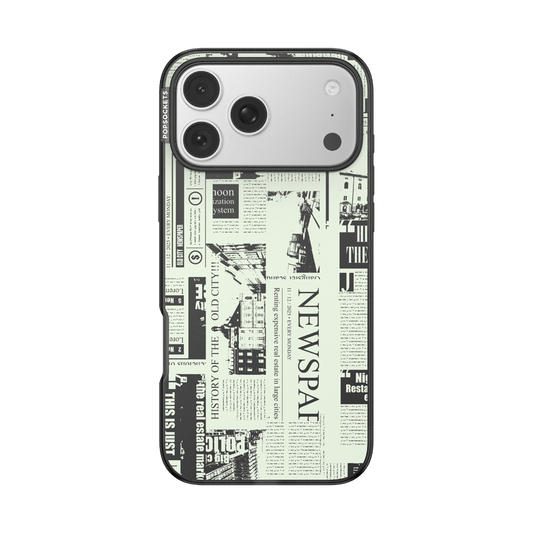 Hot off the Press Black — iPhone 17 Pro Max MagSafe Case - US 37911