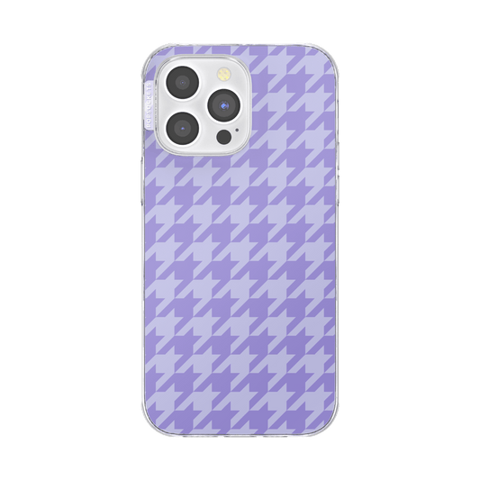 Lilac Houndstooth — iPhone 14 Pro Max MagSafe Case - US 85508