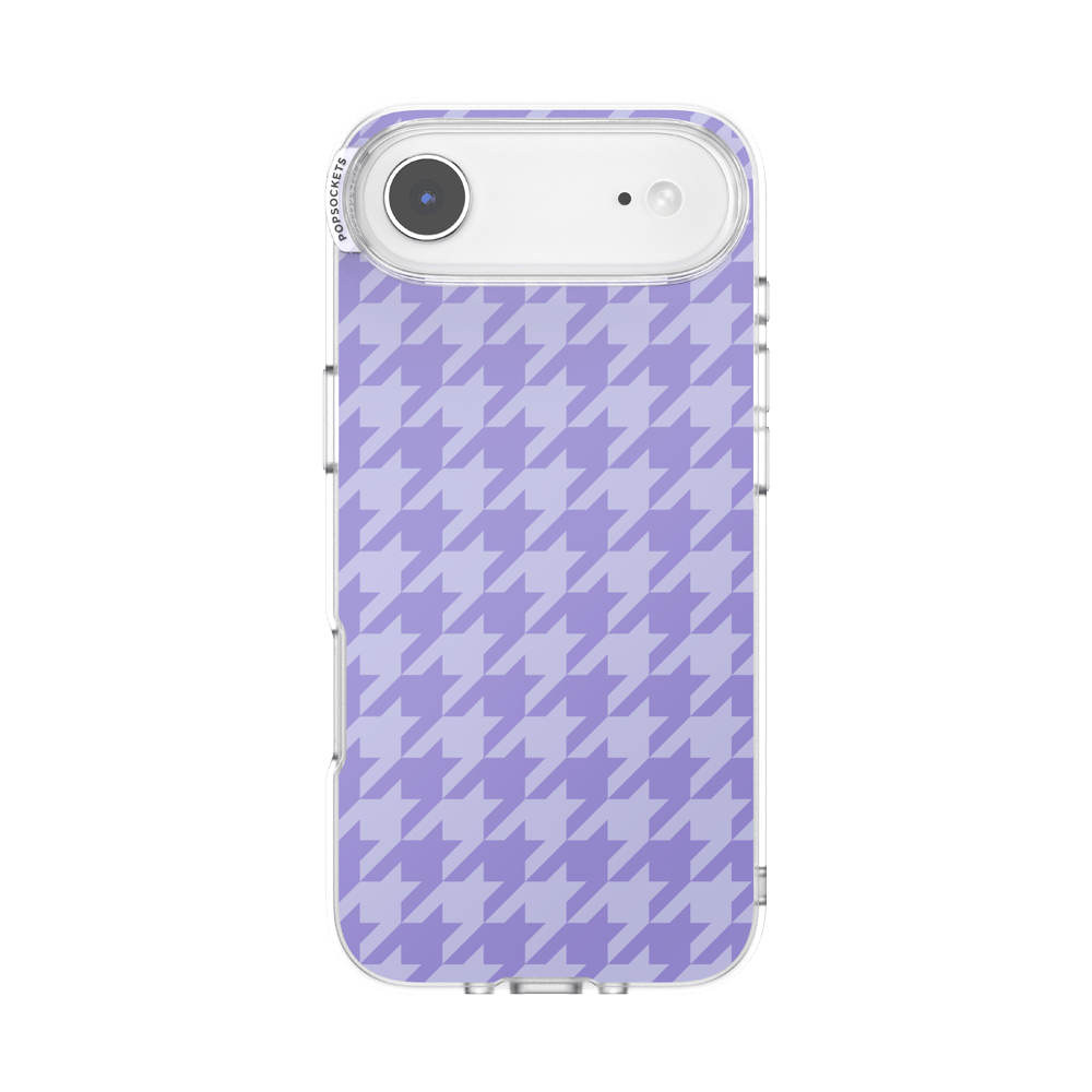 Lilac Houndstooth — iPhone Air MagSafe Case - US 97547