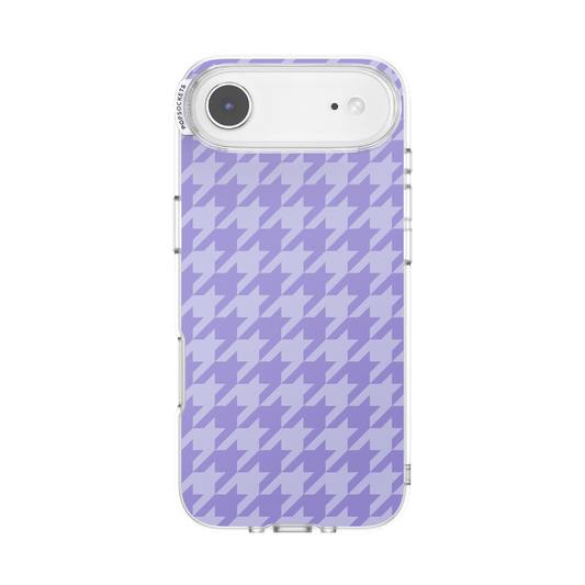Lilac Houndstooth — iPhone Air MagSafe Case - US 97547