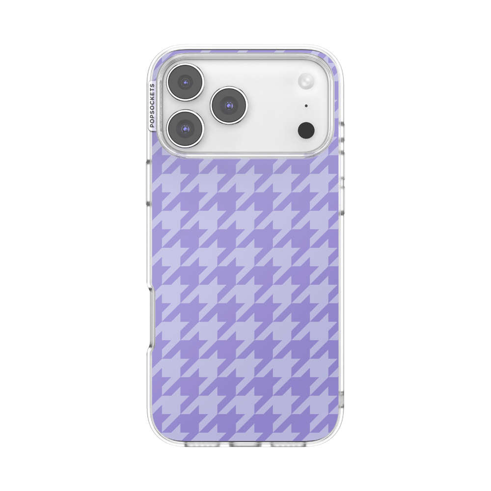 Lilac Houndstooth — iPhone 17 Pro Max MagSafe Case - US 32480