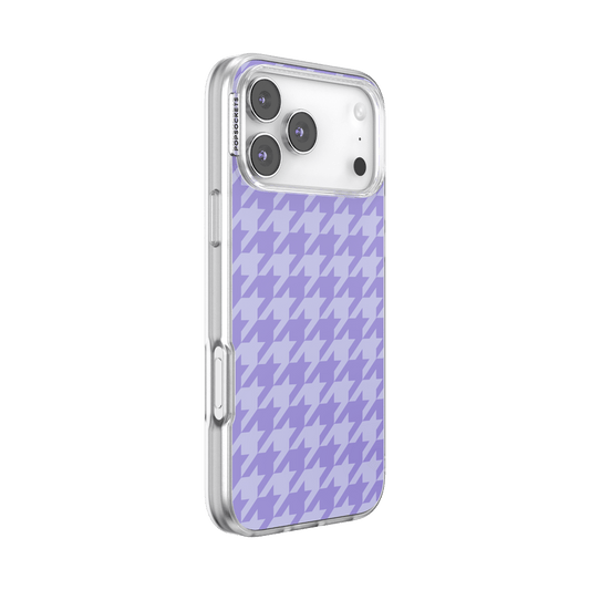 Lilac Houndstooth — iPhone 17 Pro Max MagSafe Case - US 14352