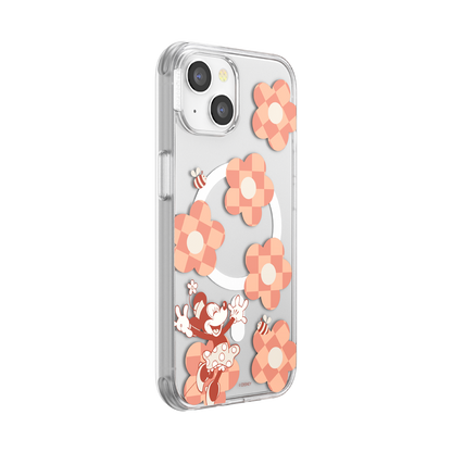 Minnie Checkered Flower  — iPhone 14 MagSafe Case - US 90230