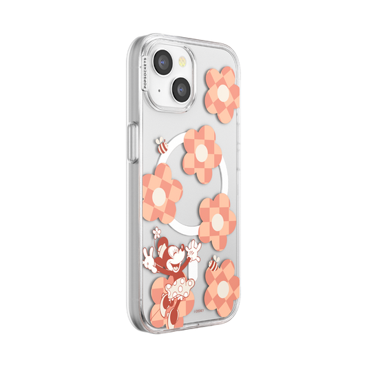 Minnie Checkered Flower  — iPhone 15 MagSafe Case - US 64797