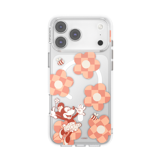 Minnie Checkered Flower — iPhone 17 Pro Max MagSafe Case - US 17568