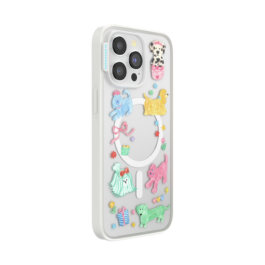 Puppy Cluster — iPhone 15 Pro Max MagSafe Case - US 76469