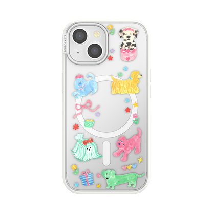 Puppy Cluster — iPhone 15 MagSafe Case - US 39938