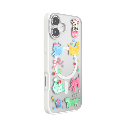 Puppy Cluster — iPhone 16 Plus MagSafe Case - US 24981
