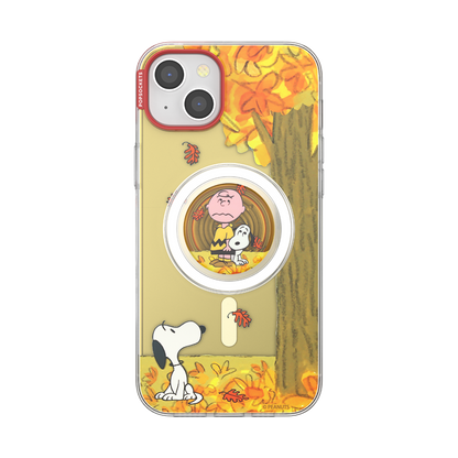 Snoopy in Fall — iPhone 15 Plus MagSafe Case - US 50714