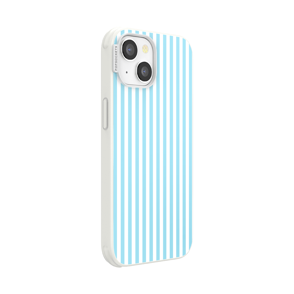Soft Blue Stripe — iPhone 14 MagSafe Case - US 06817