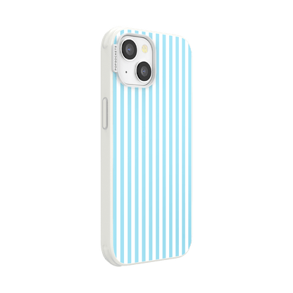 Soft Blue Stripe — iPhone 14 MagSafe Case - US 06817
