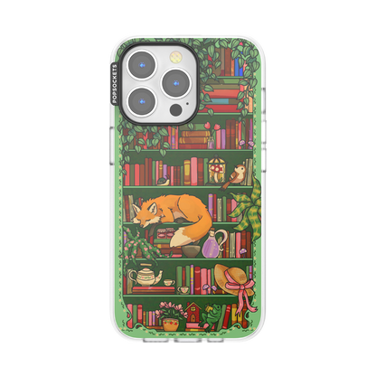 Storied Shelves Green — iPhone 13 Pro MagSafe Case - US 09332