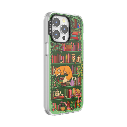 Storied Shelves Green — iPhone 13 Pro MagSafe Case - US 09332
