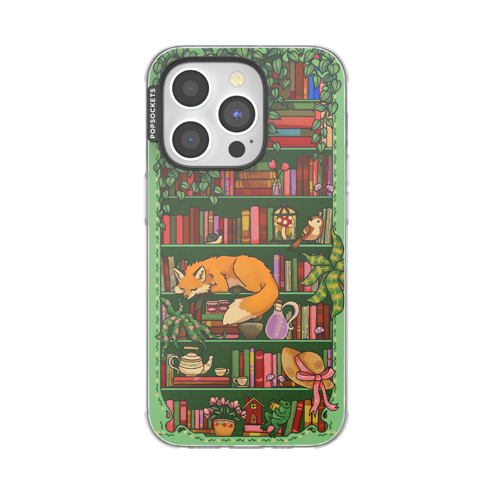 Storied Shelves Green — iPhone 14 Pro MagSafe Case - US 63611