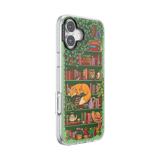 Storied Shelves Green — iPhone 16 Plus MagSafe Case - US 27561