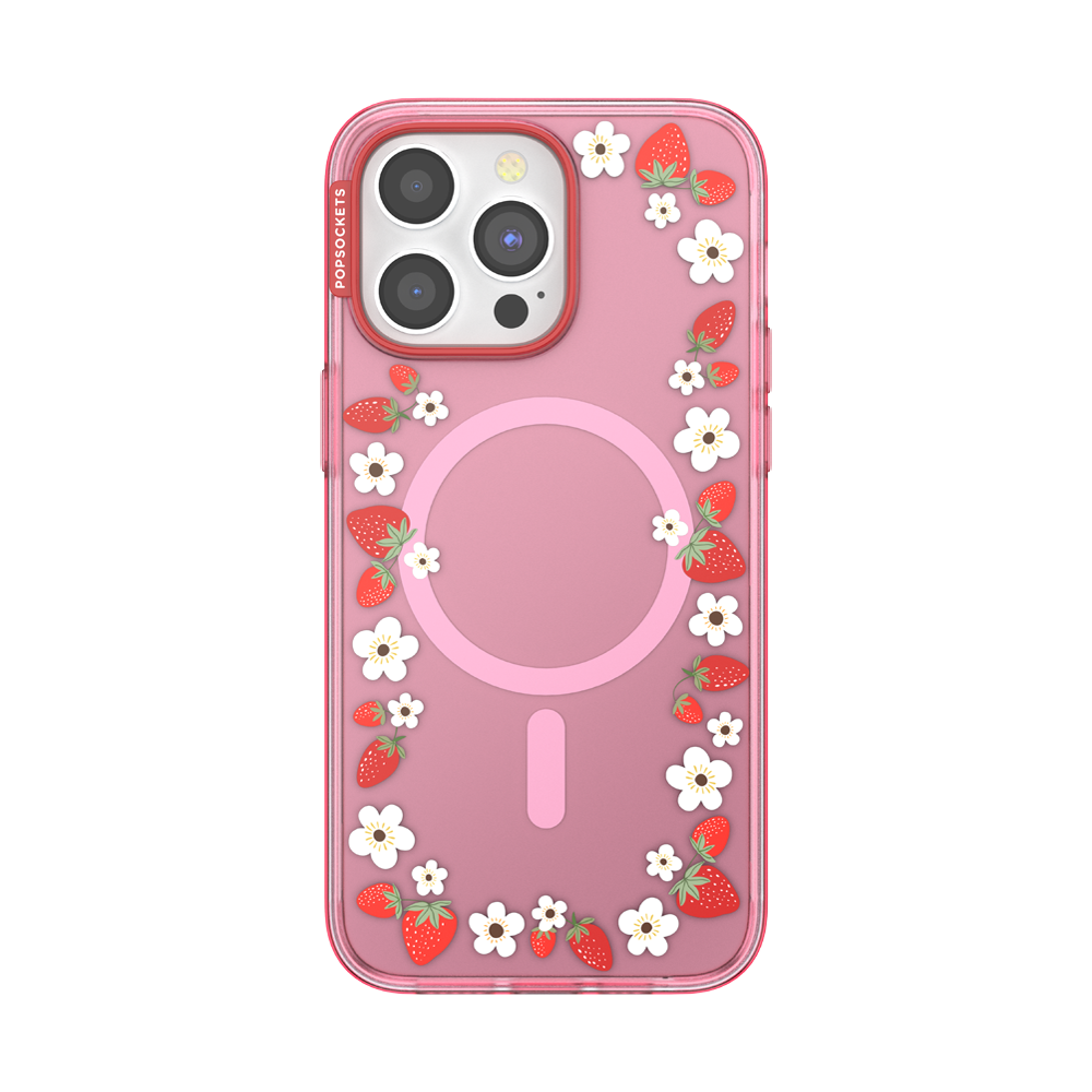 Strawberry Frame — iPhone 15 Pro Max MagSafe Case - US 82303