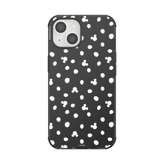 Translucent Black Mickey Polka Dot — iPhone 13 MagSafe Case - US 43440