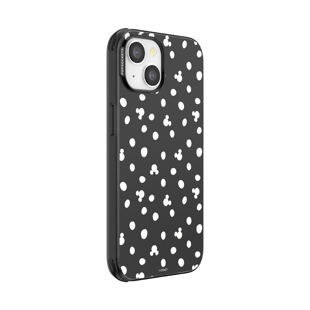 Translucent Black Mickey Polka Dot — iPhone 13 MagSafe Case - US 43440
