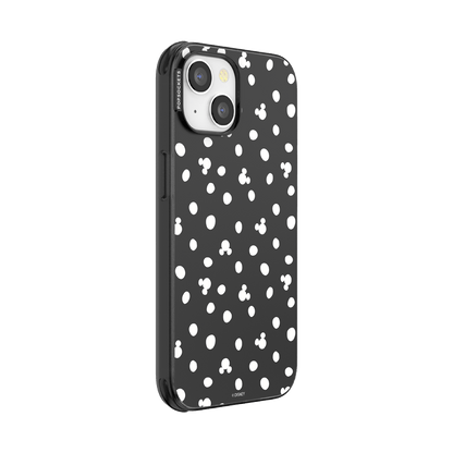 Translucent Black Mickey Polka Dot — iPhone 13 MagSafe Case - US 43440