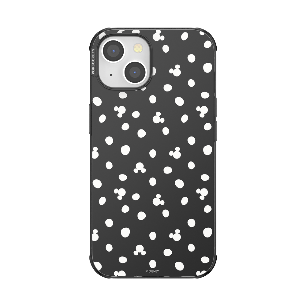 Translucent Black Mickey Polka Dot — iPhone 14 MagSafe Case - US 47858