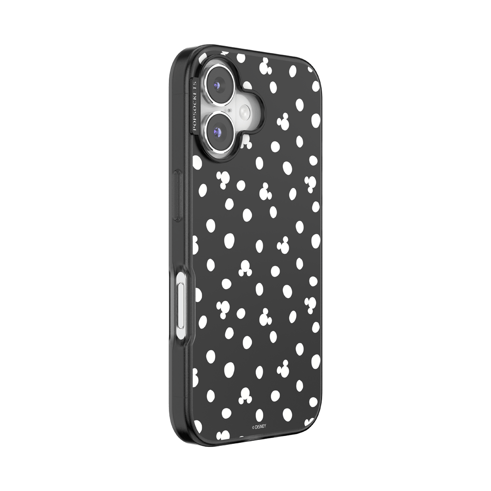 Translucent Black Mickey Polka Dot — iPhone 16 MagSafe Case - US 67939