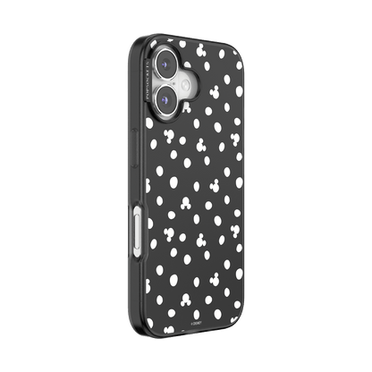 Translucent Black Mickey Polka Dot — iPhone 16 MagSafe Case - US 67939