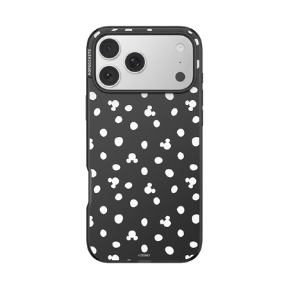 Translucent Black Mickey Polka Dot — iPhone 17 Pro Max MagSafe Case - US 43216