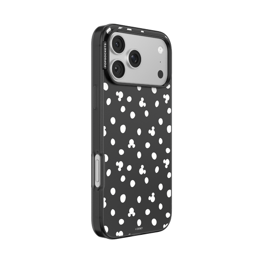 Translucent Black Mickey Polka Dot — iPhone 17 Pro Max MagSafe Case - US 64664