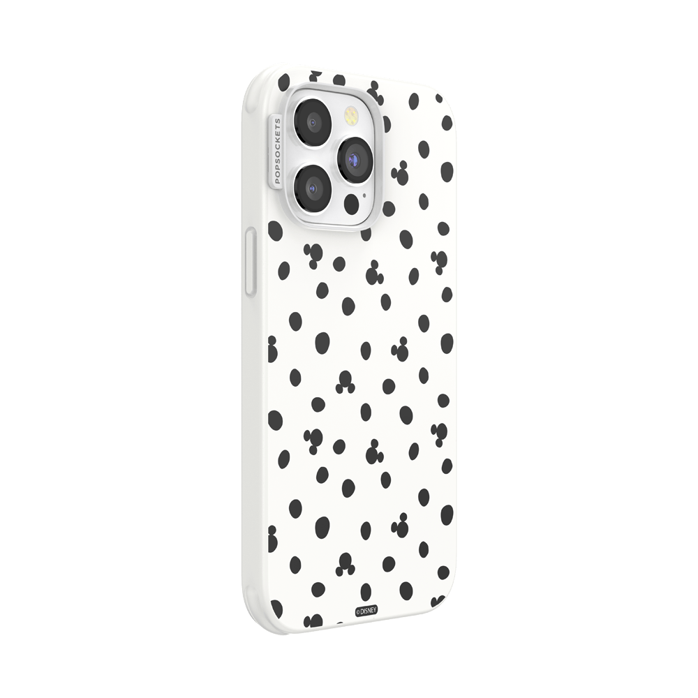 White Mickey Polka Dot — iPhone 14 Pro Max MagSafe Case - US 84311