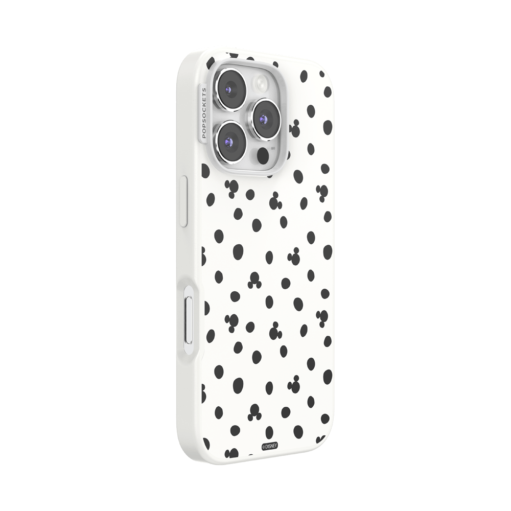 White Mickey Polka Dot — iPhone 16 Pro MagSafe Case - US 58699