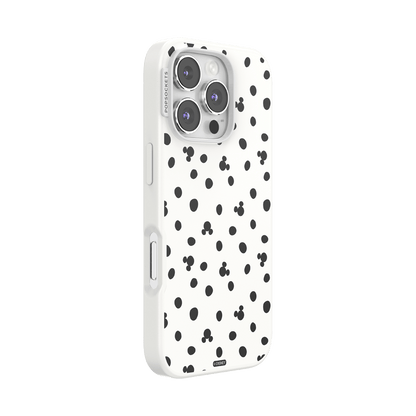 White Mickey Polka Dot — iPhone 16 Pro MagSafe Case - US 58699