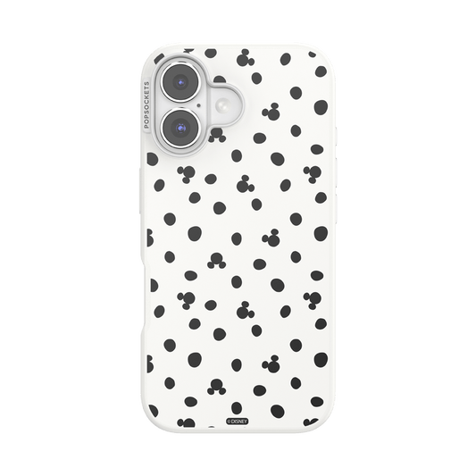 White Mickey Polka Dot — iPhone 16 MagSafe Case - US 64289