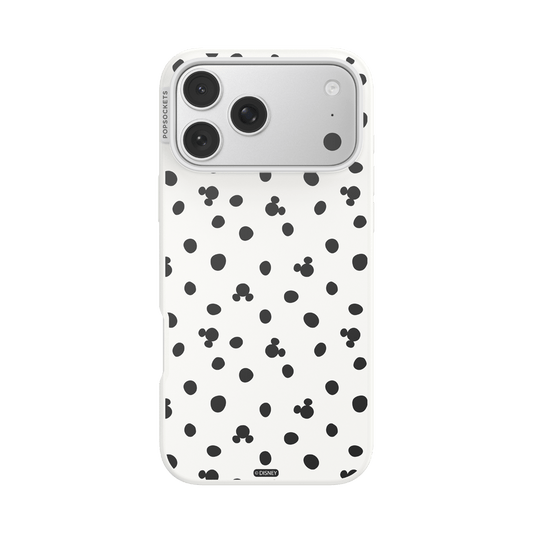 White Mickey Polka Dot — iPhone 17 Pro Max MagSafe Case - US 34592