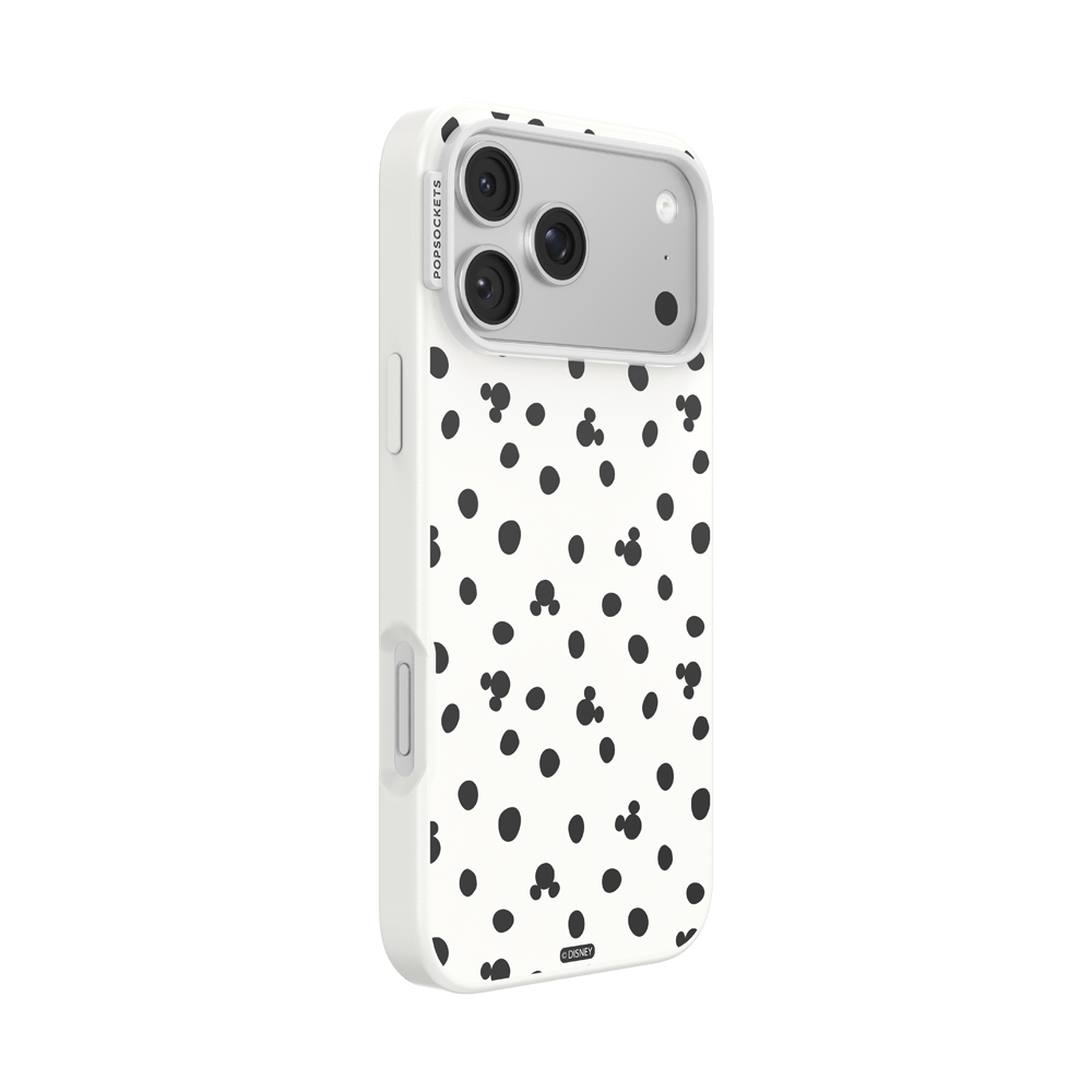 White Mickey Polka Dot — iPhone 17 Pro Max MagSafe Case - US 87092