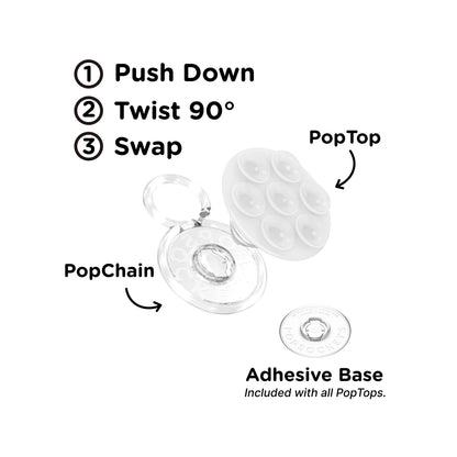 Clear — Suck-Up PopTop & Mount - US 54602