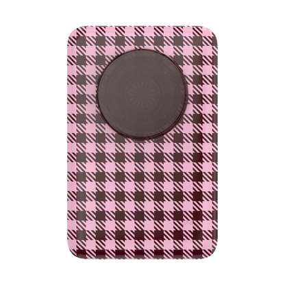 Black Cherry Gingham — MagSafe PowerPack - US 53197