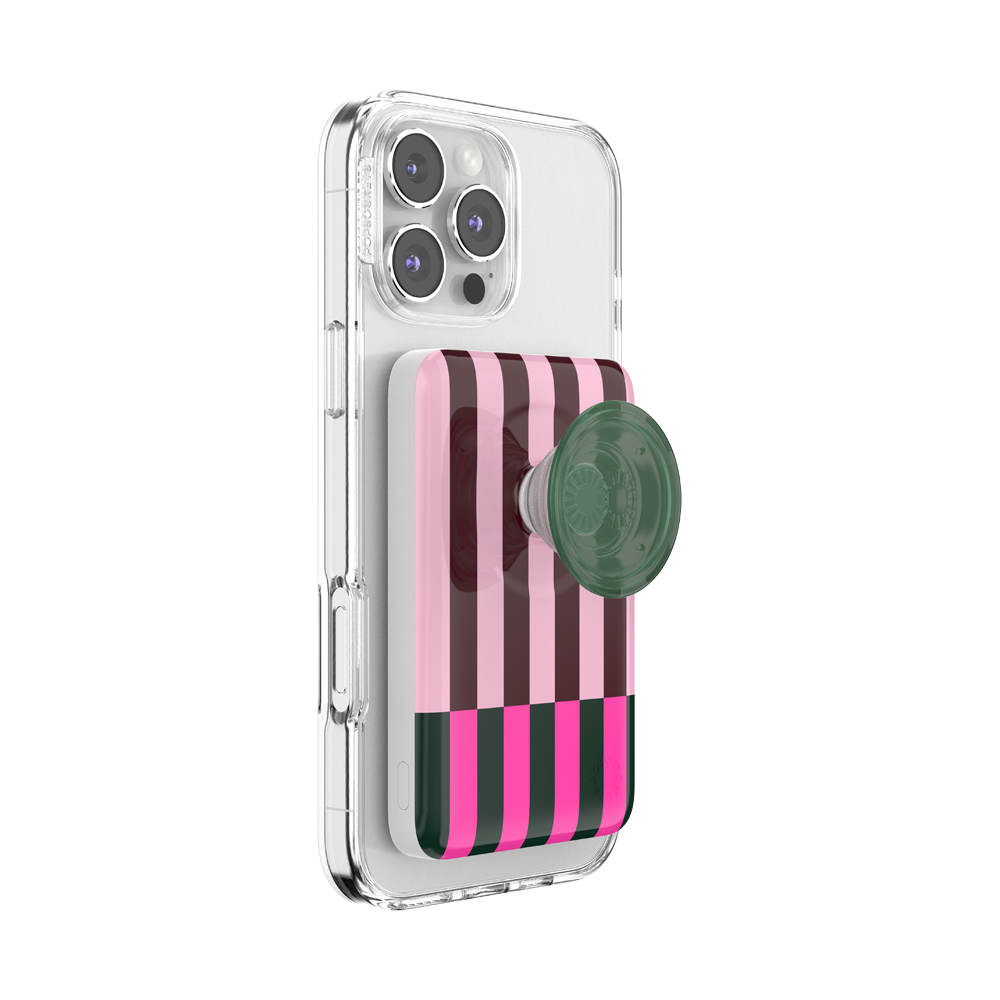 Pop of Pink Stripe — MagSafe PowerPack - US 19161