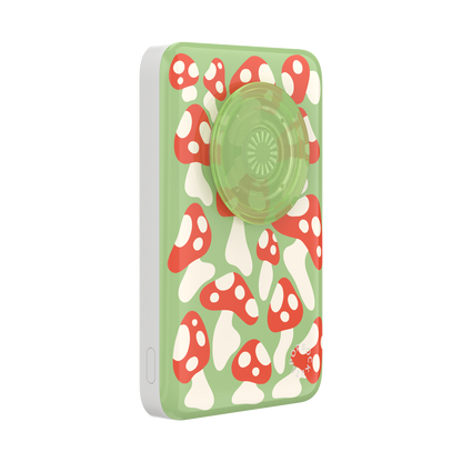 Red Shrooms Green — MagSafe PowerPack - US 15149