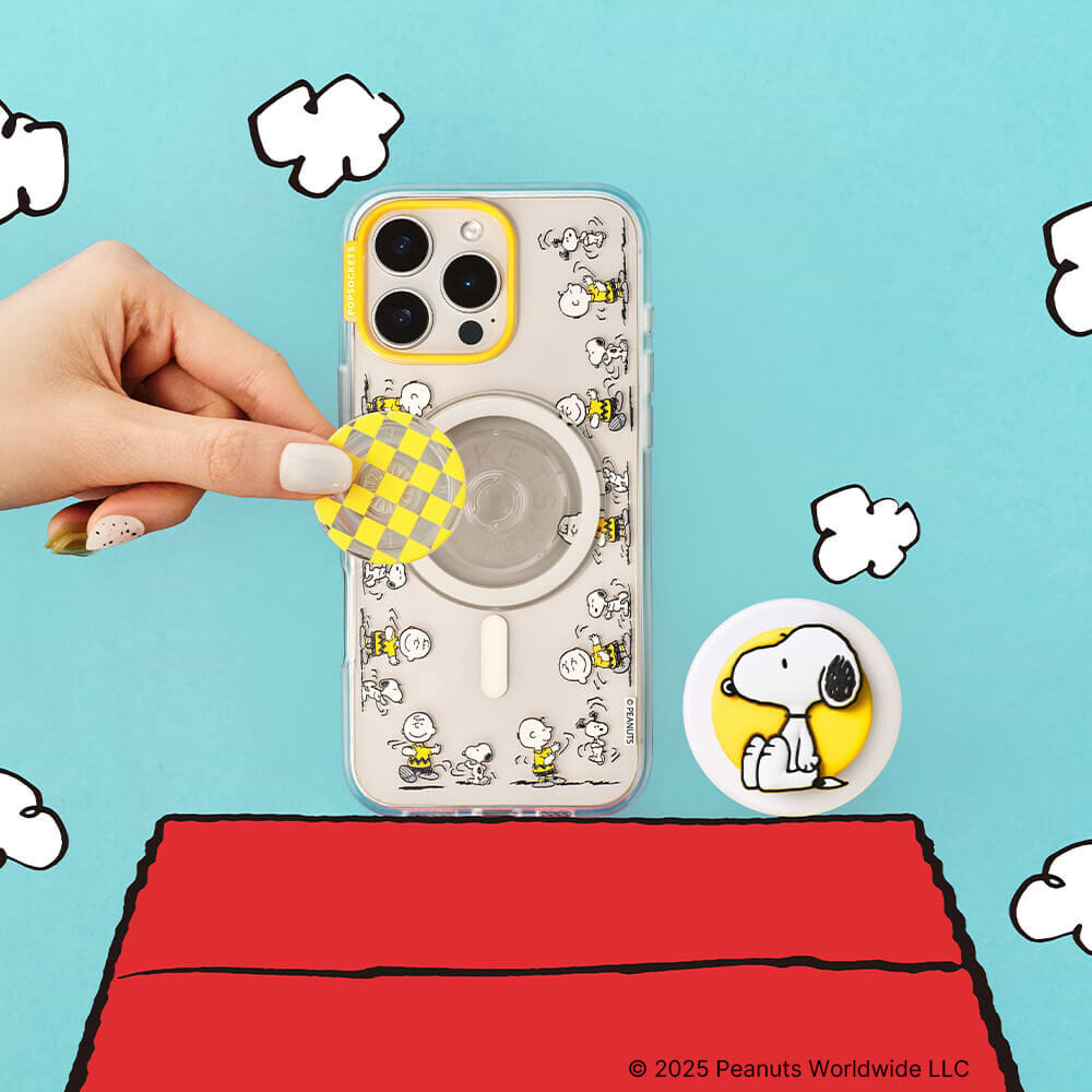 PopOut Sitting Snoopy — MagSafe PopGrip - US 47223