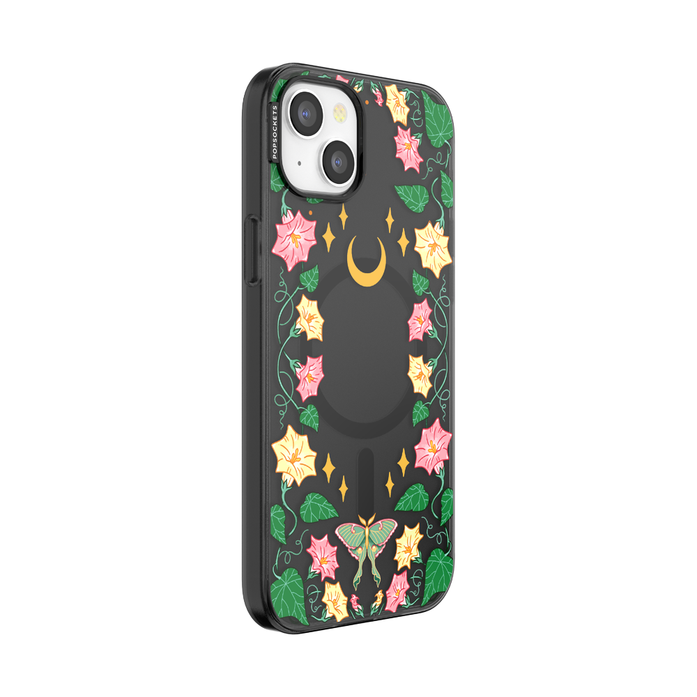 Moon Flower — iPhone 15 Plus MagSafe Case - US 02749