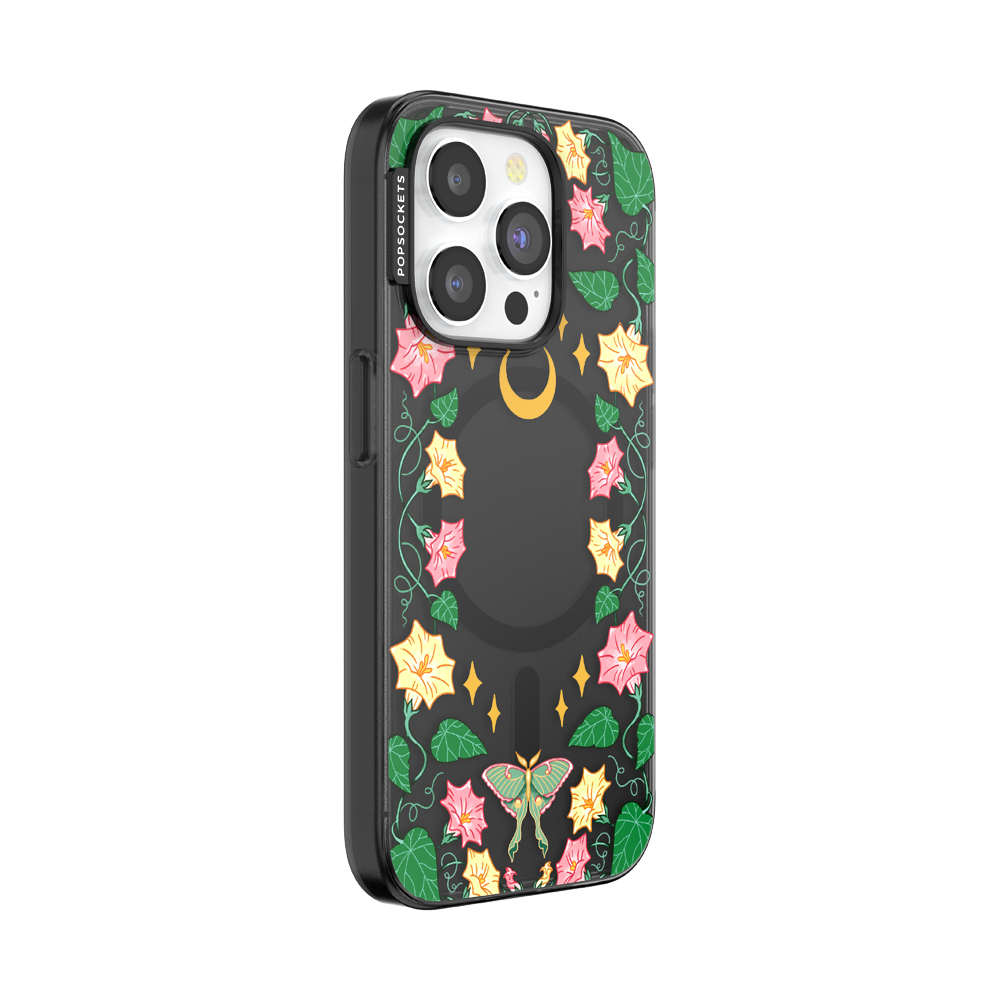 Moon Flower — iPhone 15 Pro MagSafe Case - US 79014