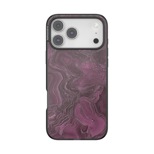 Burgundy Vein — iPhone 17 Pro Max MagSafe Case - US 14350