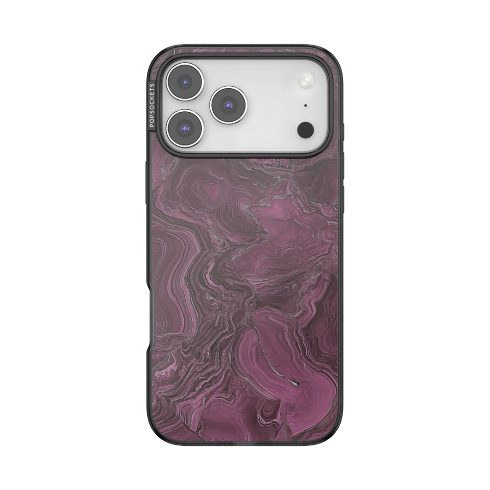Burgundy Vein — iPhone 17 Pro Max MagSafe Case - US 81129